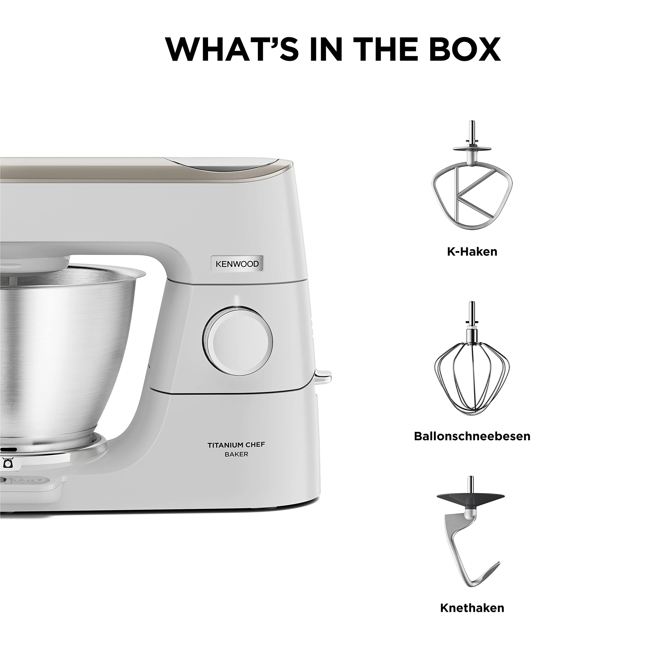 Kenwood Titanium Chef Baker KVC65.001WH