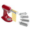 KitchenAid KSMPDX Pasta Deluxe Set Standmixer-Aufsatz, Edelstahl, 5 Stück (1 Stück)